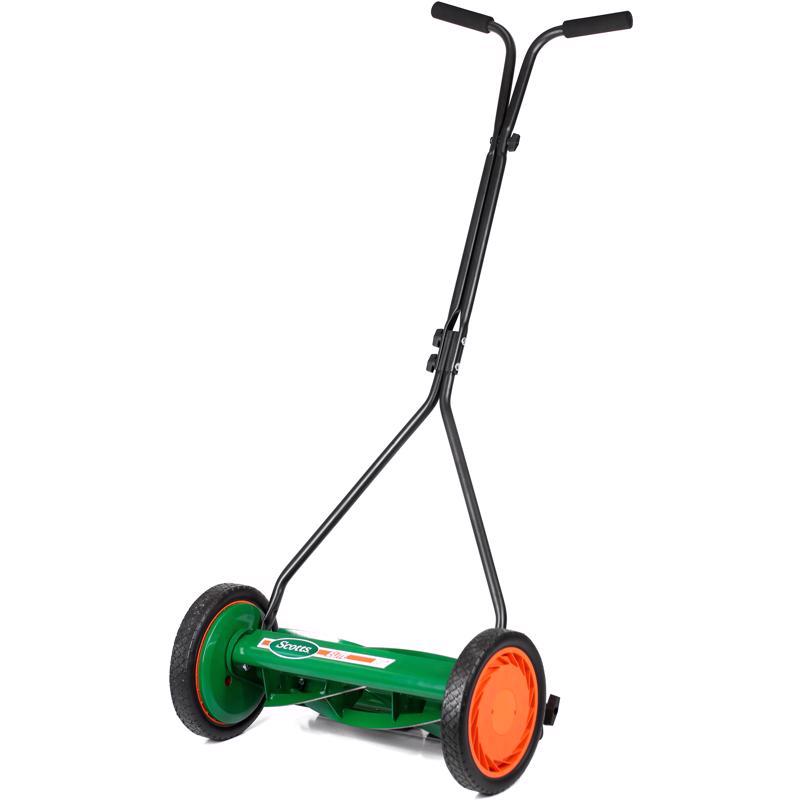Scotts Reel Push Mower, American Lawn Mower, 16 in Cutting Width - 1