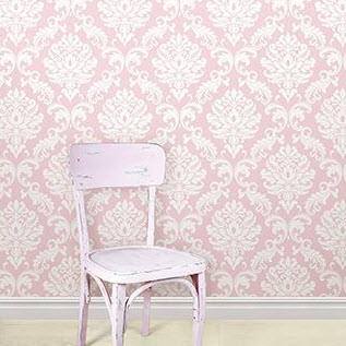 Peel & Stick Wallpaper, Brewster, 20.5 in x 18 ft, Ariel Pink - 2