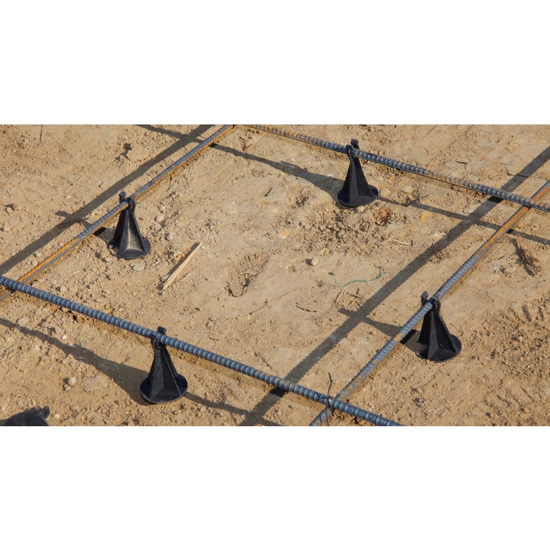 Grip-Rite 20-Pack Rebar High Chair, Primesource, Plastic Handle, 2-1/4 in OAL - 2