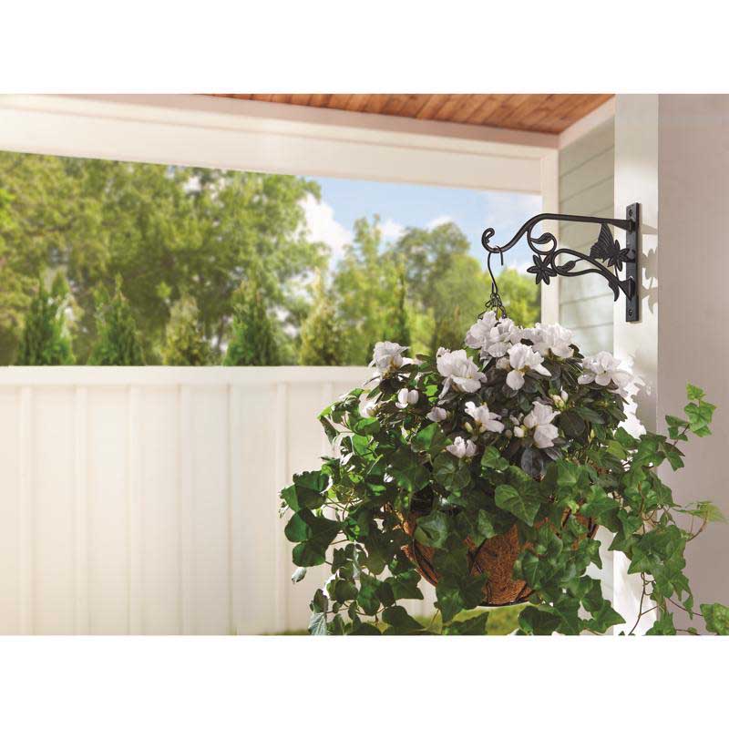 Butterfly Plant Hook, Living Accents, Bronze, 9 in L - 2