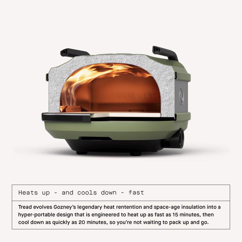 Tread Pizza Oven, Gozney, Liquid Propane, Olive - 4