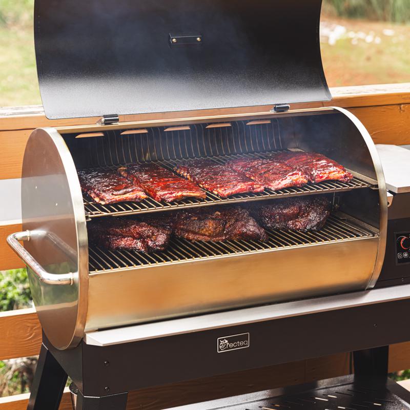 Wood Pellet Grill, Recteq, Backyard Beast 1200, Wifi, 1220 sq-in Cooking Area - 5