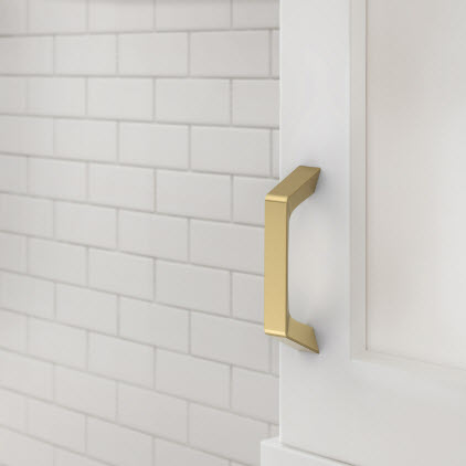 Evolve Cabinet Pull, Amerock, 3 in, Champagne Bronze - 3