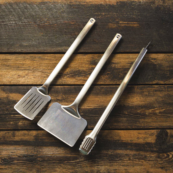 Long Neck Grill Utensil Set, Recteq, 3 pc - 2
