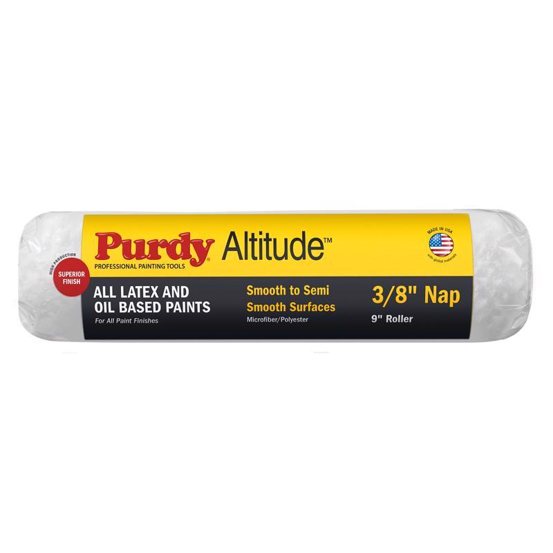 Altitiude Roller Cover, Purdy, 9 in L, 3/8 in Nap, Microfiber - 2