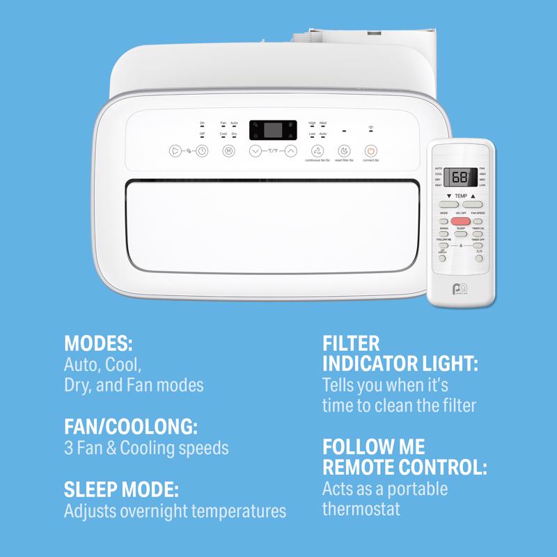 Portable AC Unit, Perfect Aire, Compact, 13500 BTU - 3