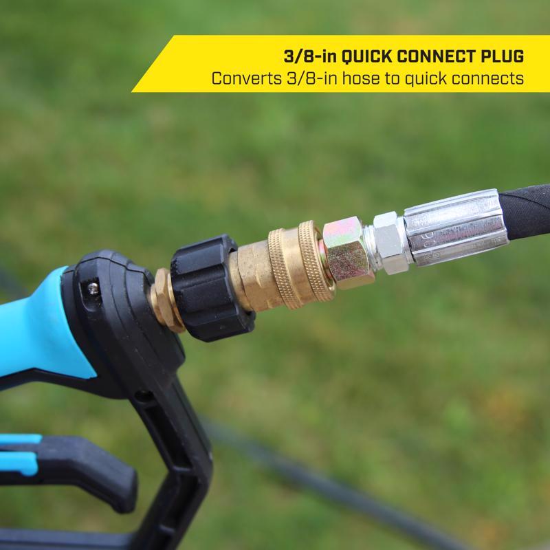 Quick Connect Plug, SurfaceMaxx, 3/8 in, 4500 psi - 2