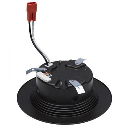 LED Retrofit Downlight, Satco, 4 in, 6.7 Watt, CCT Selectable, Bronze Finish - 2