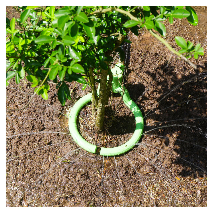Sprinkler, Tree Hugger Sprinklers, Green, Plastic, 7 in Dia - 2