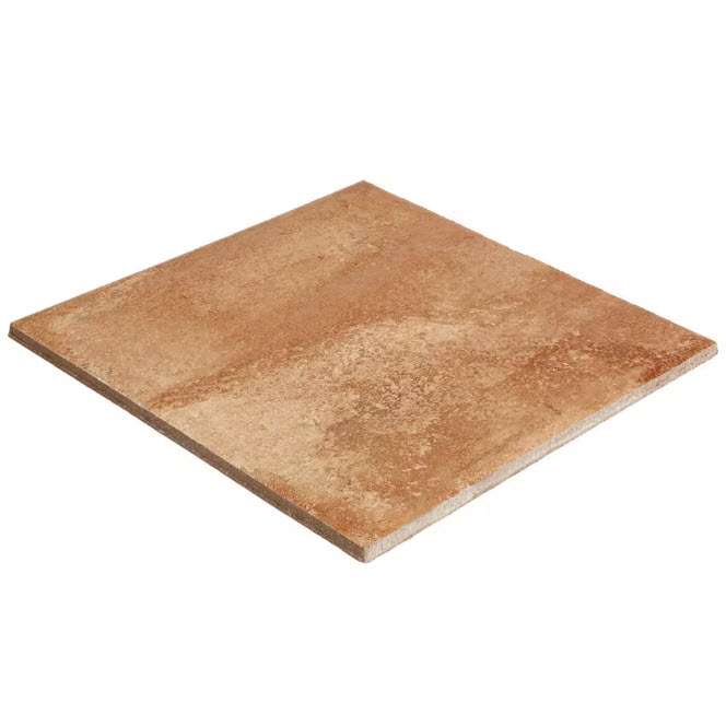 Tile, Marazzi, Cotto Revival, 8 in W, 8 in L, Rust - 2
