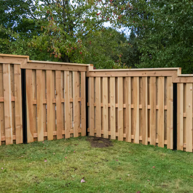 Steel Fence Post, Lifetime Steel Post, 8 ft H, Powder-Coated Black - 2