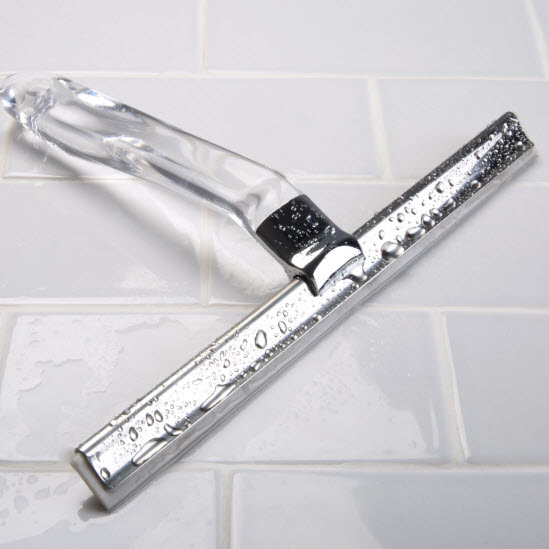 Squeegee, Moda, Clear Handle, Stainless Steel - 2