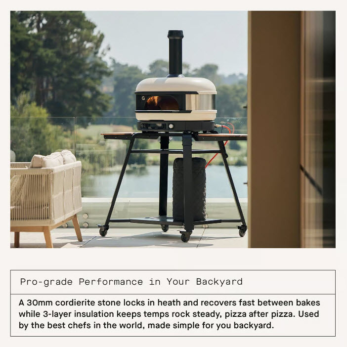 Gas Pizza Oven, Gozney, Dome Gen 2, Propane, Black - 2