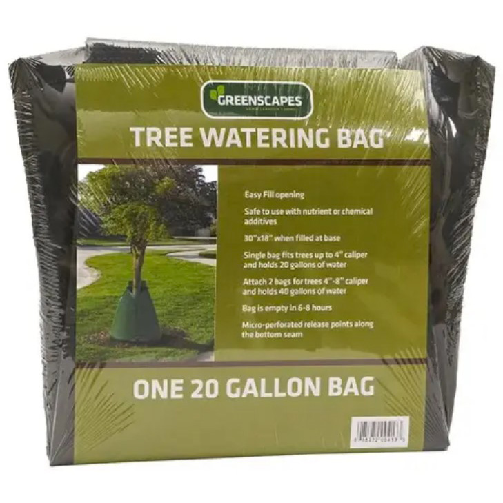 Tree and Watering Bag, Greenscapes, 20 gal, Plastic - 1
