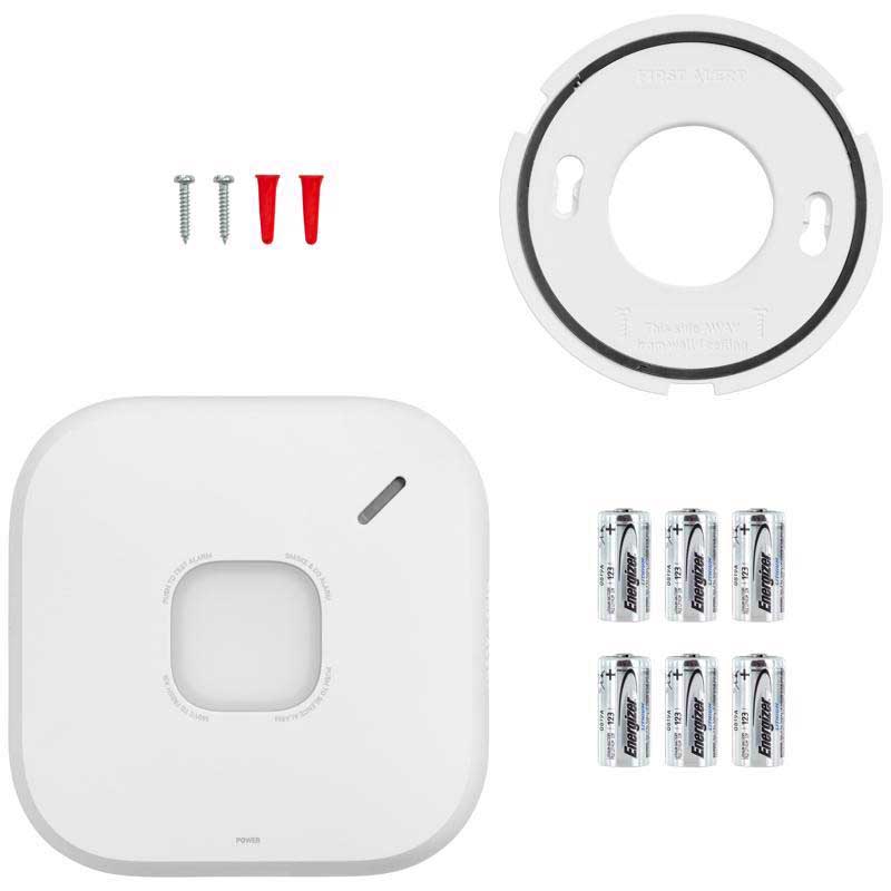 Smoke/CO Detector, First Alert, Battery-Operated, Wi-Fi Compatible - 2