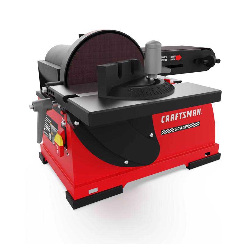 Belt & Disc Sander, Craftsman, Corded, 5 Amp - 2