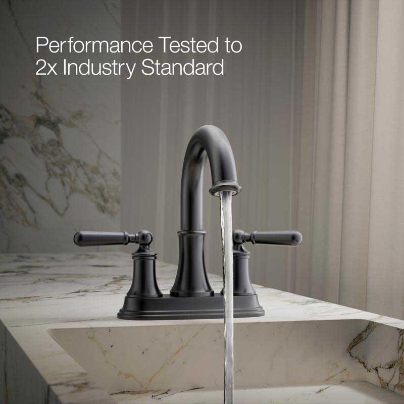 Bath Faucet, Kohler, Facile, 2-Handle, Matte Black - 2