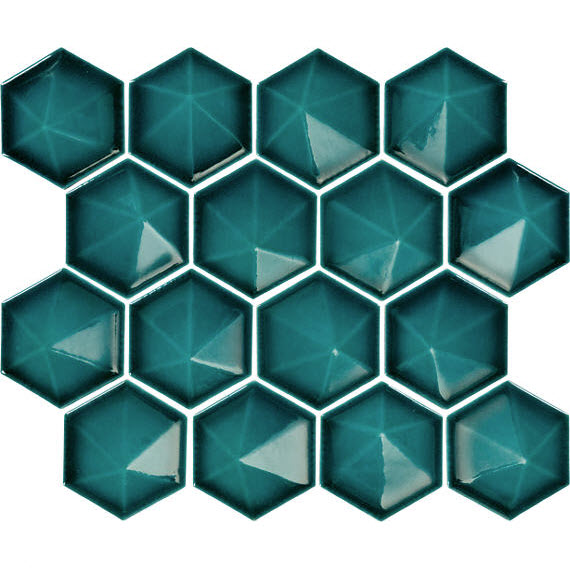 Daltile AR253PYRHEXMSG
