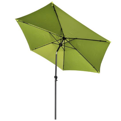 Market Umbrella, 9 ft Dia, Green - 2