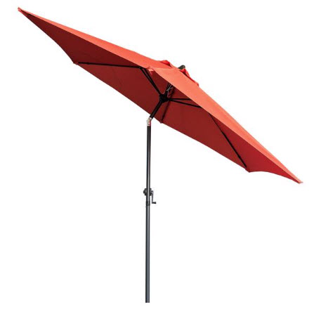 Market Umbrella, Ace, 9 ft Dia, Orange - 1