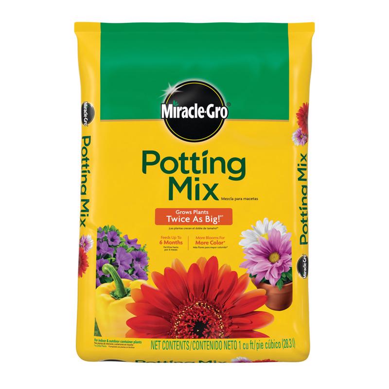 Potting Mix, Miracle-Gro, 25 qt - 1
