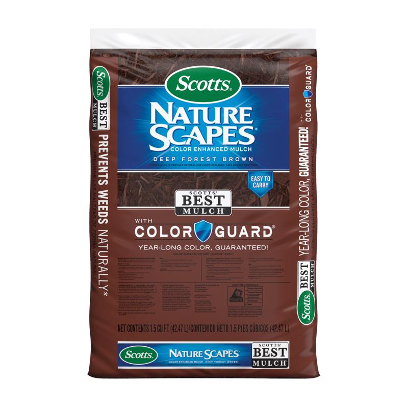 Garden Mulch, The Scotts Company, Nature Scapes, Color Guard, Brown - 1