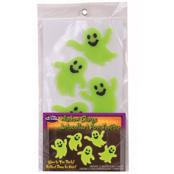 Window Cling Décor, Halloween, Gel, Assorted - 2