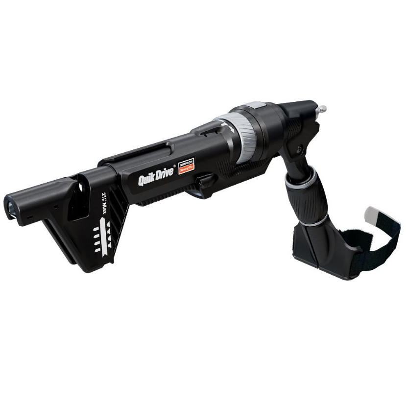 Screw Driving Tool, QuikDrive, Project Pro, Nylon, Black - 1