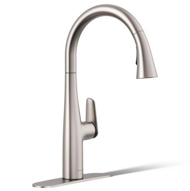 Kitchen Faucet, Sterling, Fiume, 1-Handle, Stainless - 1