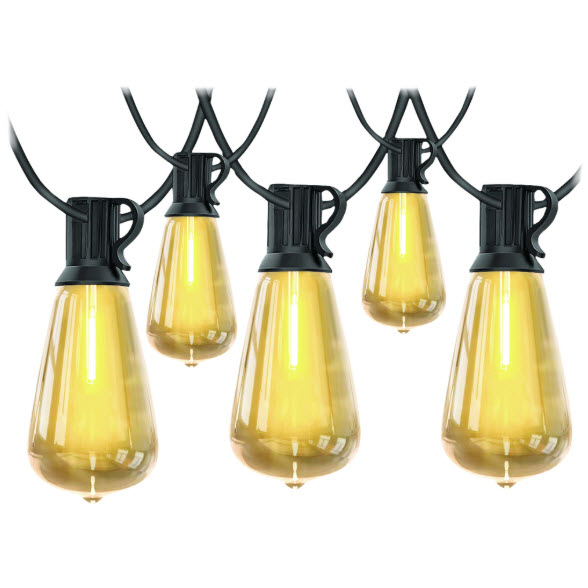 LED String Lights, FarPoint, 50 ft, Warm White - 1