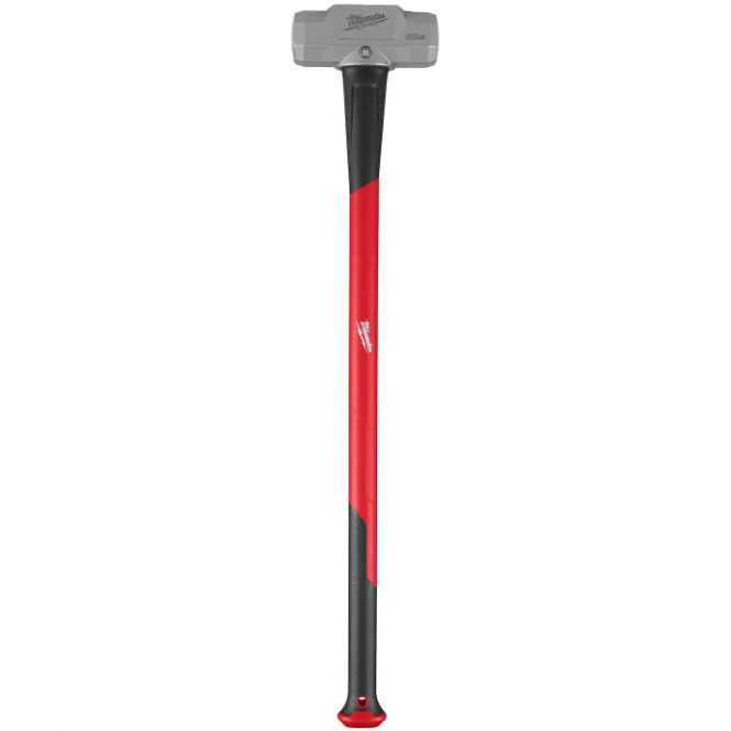Sledge Hammer, Milwaukee, 36 in Handle, Fiberglass, 10 lb - 1