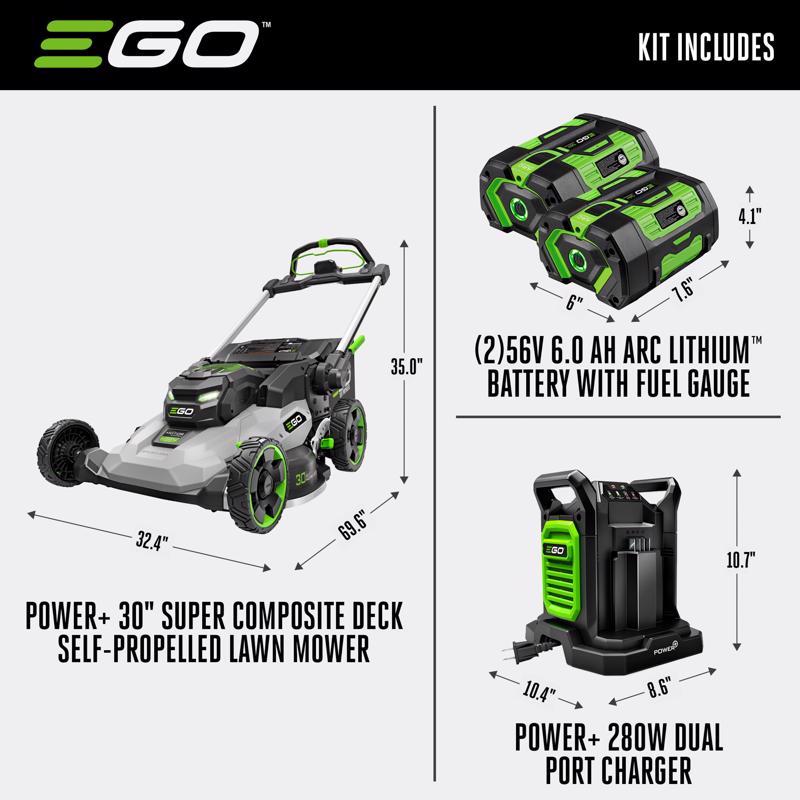 Walk Mower, EGO, 30 in Cut - 2