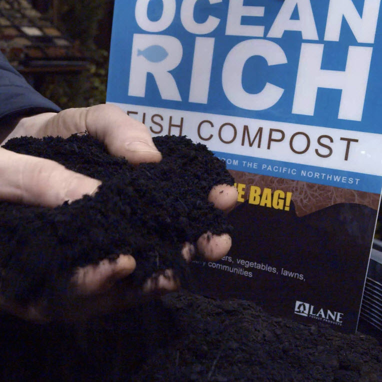 Fish Compost, Lane Forest, Ocean Rich, 1 cu-ft - 1