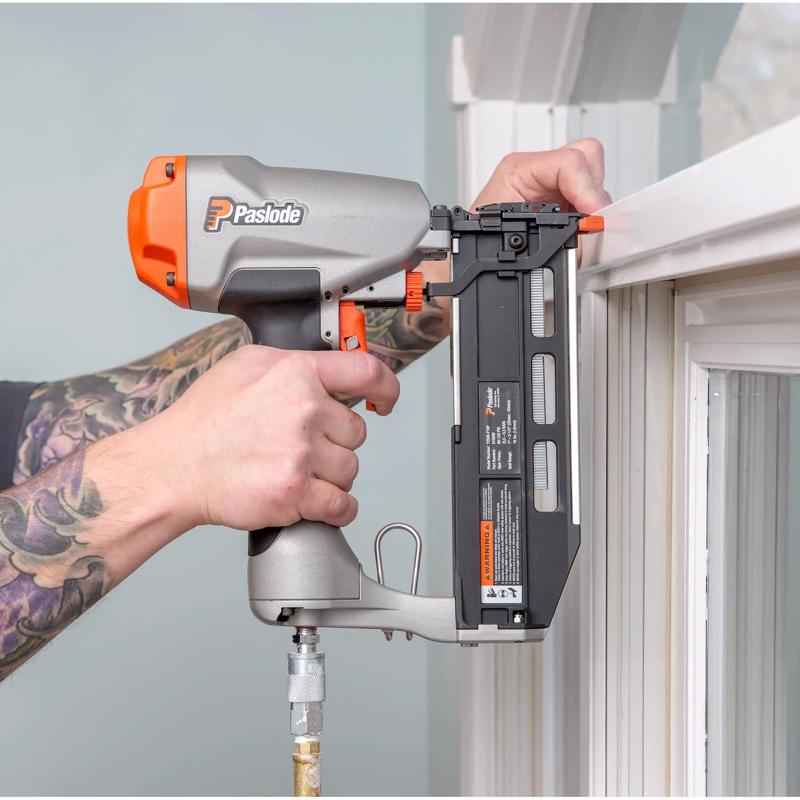 Pneumatic Finish Nailer, Paslode, 100 Magazine, Straight Collation, 1 to 2-1/2 in Fastener - 2