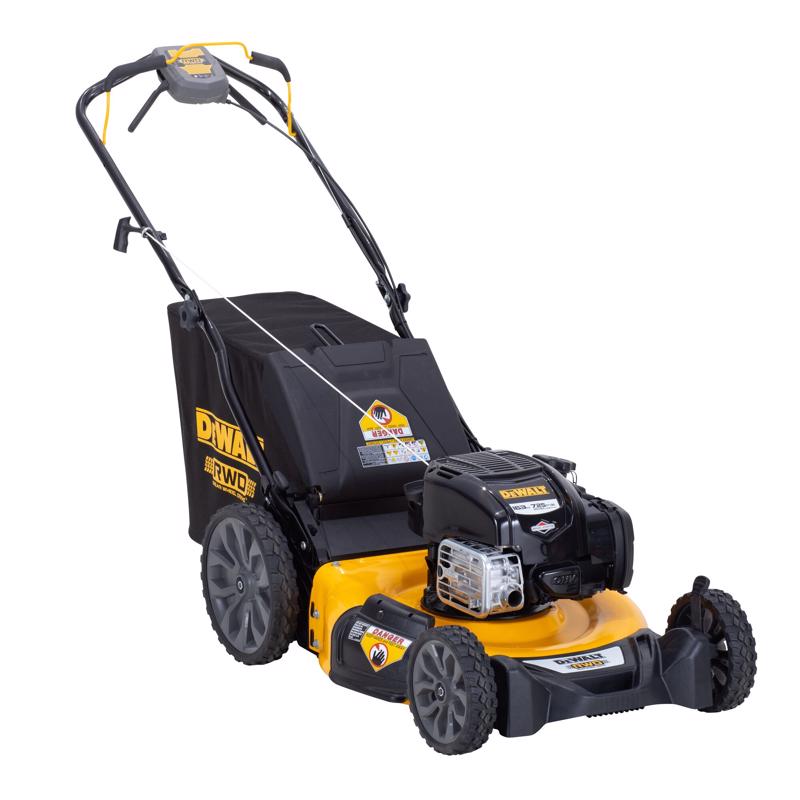 Gas Lawn Mower, Dewalt, 21 in, 163cc, Self-Propelled - 1