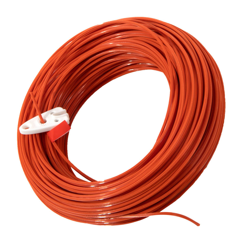 Trimmer Line, Arnold, Maxi Edge, Star-Shaped Line, 0.095 in Dia, 200 ft L, Orange - 2