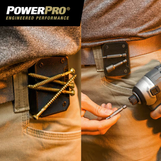 Belt Magnet, Power Pro, Steel Clip-On Magnet - 2