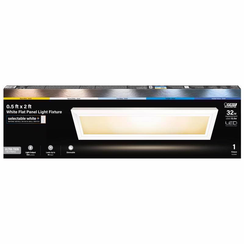 Flat Panel Light, Feit, Edgelit, LED, 6 in x 24 in, CCT, White - 3
