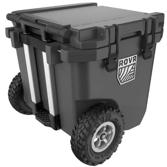 Wheeled Cooler, Rovr Products, RollR, 30 qt, Granite - 2