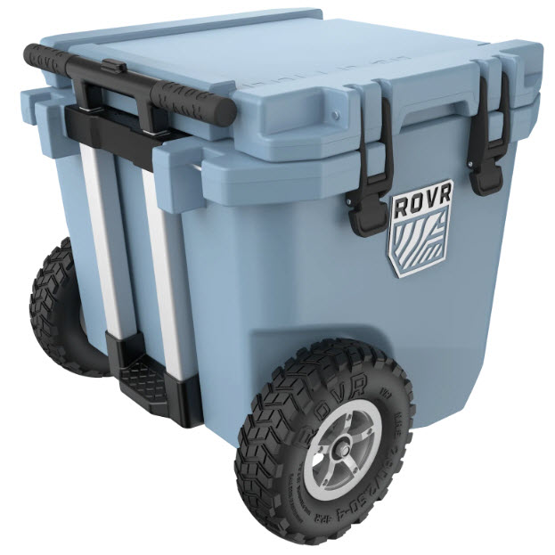 Wheeled Cooler, Rovr Products, RollR, 30 qt, South Pacific - 2
