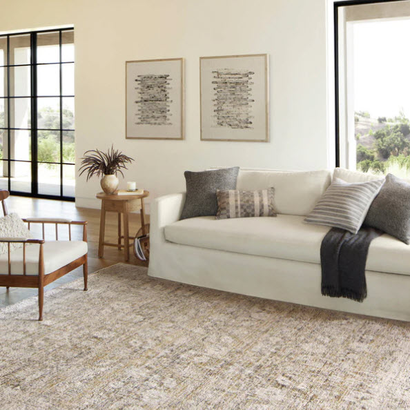 Area Rug, Loloi, Alie, Gold/Beige, 8 ft W, 10 ft L - 2