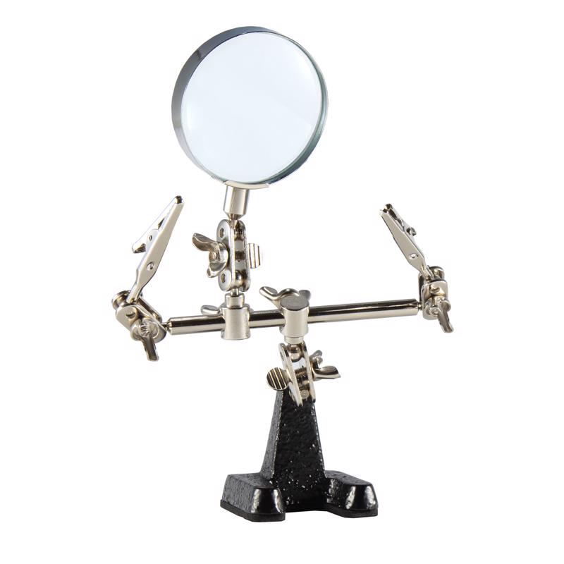 Magnifying Glass, Weller, Helping Hands, Soldering Project Holder - 1