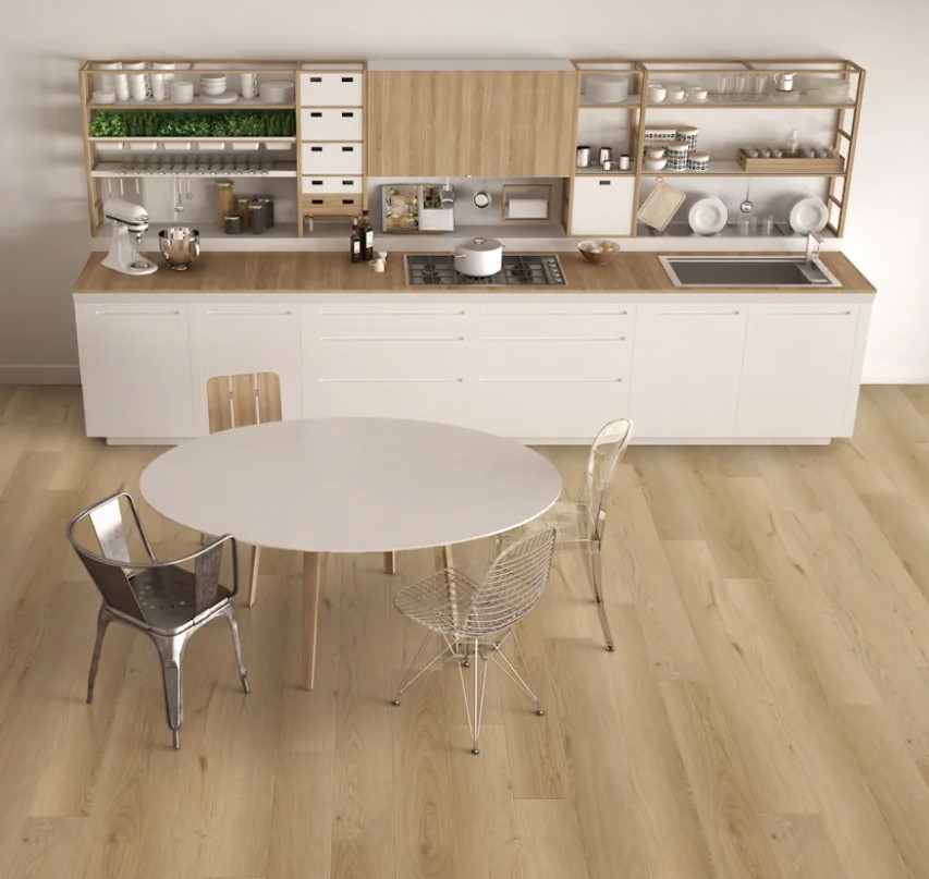 Luxury Vinyl Flooring, WANKE CASCADE, Prime Colossal, 9 in w x 72 in L Planks, La Pine, 17.44 sq-ft per Box - 2