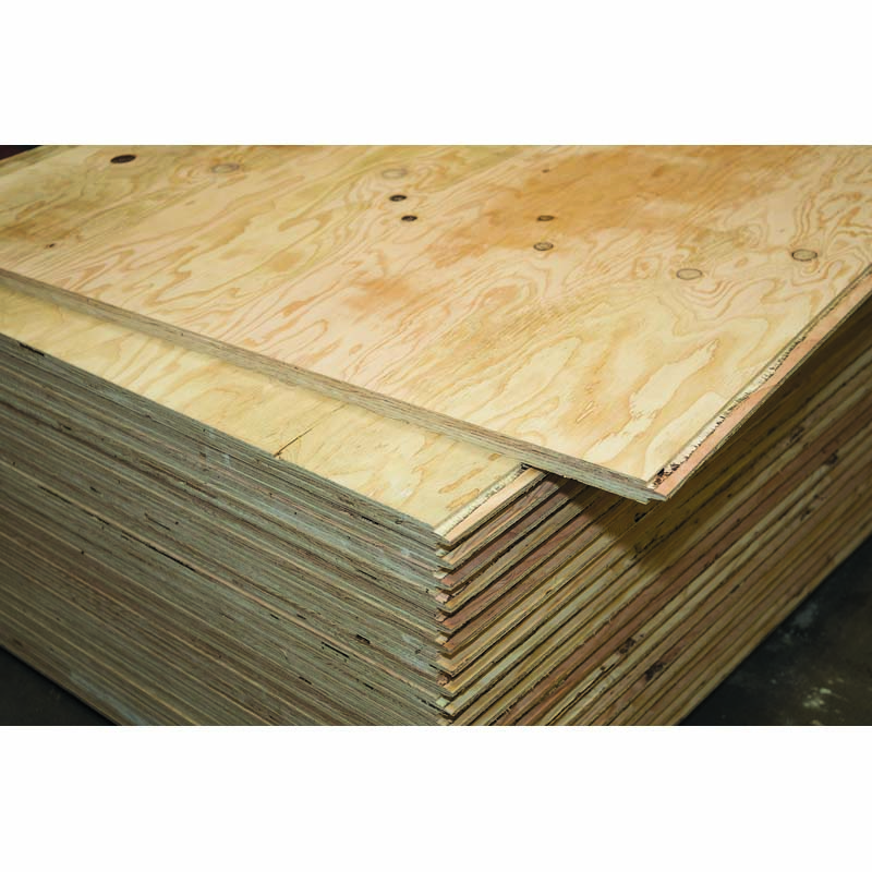 3/4 in x 4 ft x 8 ft, Wood Products, Tongue & Groove, Underlayment / Subfloor Plywood - 2