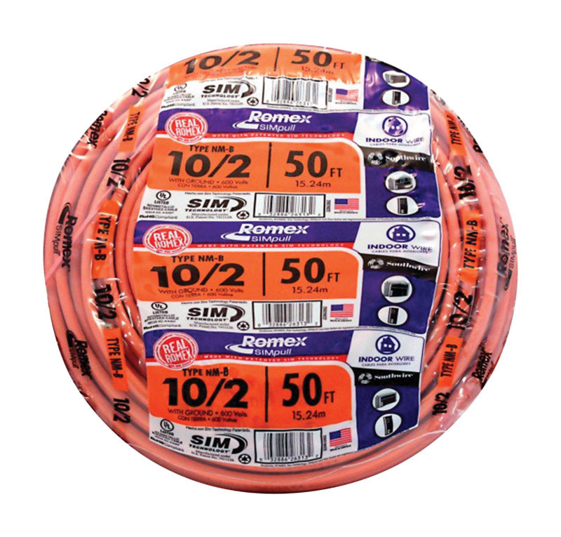 Romex&reg; 10/2NM-WGX50