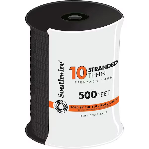 Southwire&reg; 1/0BK-STRX500