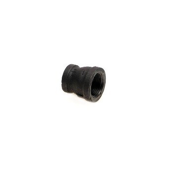 Black Pipe Reducing Coupling, Southland, 1 in x 3/4 in - 1