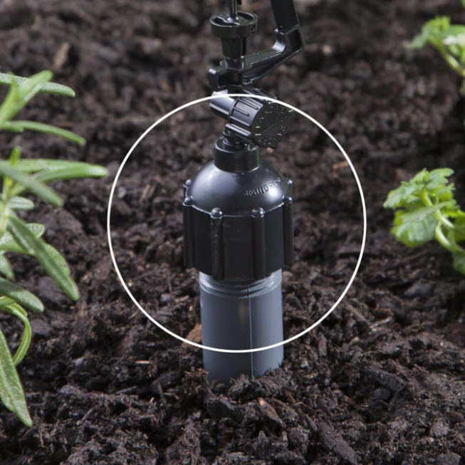 Riser Adapter, Raindrip, 5/8in, For: Low-Flow Sprinklers - 2