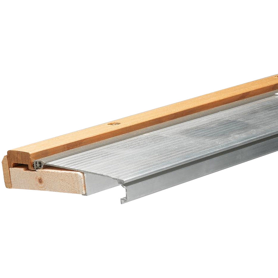 Sill Threshold, Frost King, 36 in L, 5-5/8 in W, Aluminum - 1