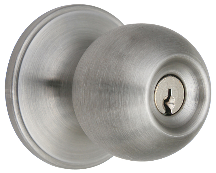Handleset, Schlage, Knob Handle, Corona Design, 3 Grade, Metal - 3